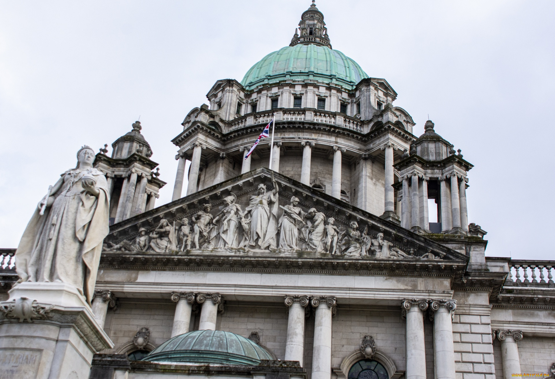 belfast, ireland, city hall, , -  , city, hall